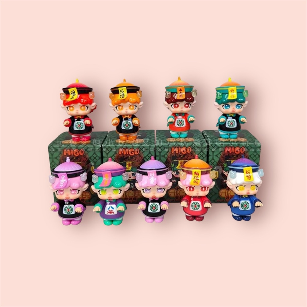 Migo Happy Ghost Figurines